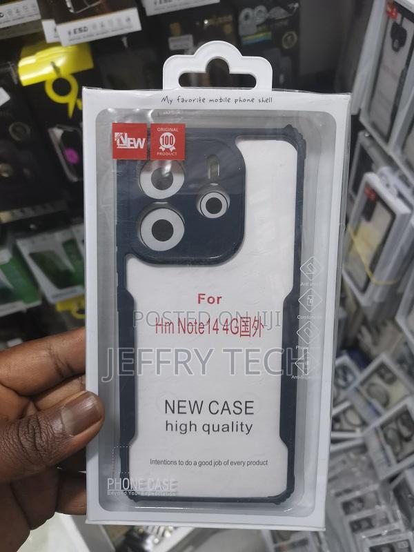 Flexible Transparent Eagle Back Cover for Redmi Note 14 4g - main view