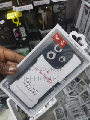 Flexible Transparent Eagle Back Cover for Redmi Note 14 4g