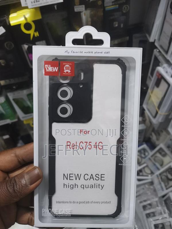 Realme C75 4g Shockproof Airbag Protective Mobile Cover Bac - main view