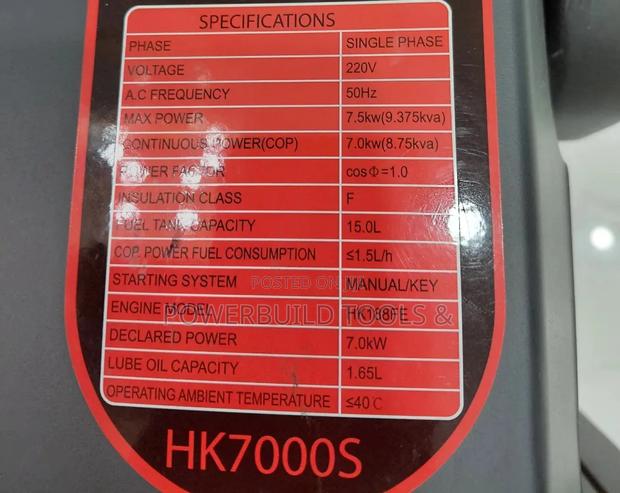 Honda 10kva Diesel Generator Portable - thumbnail 3