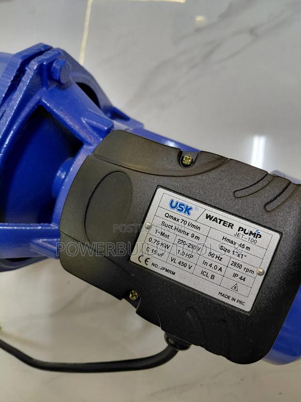 Usk Jet-100 Self Primming Booster Pump 1hp - thumbnail 3