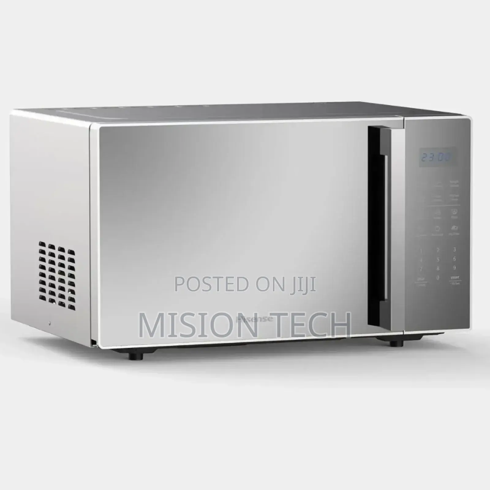 Hisense H25-Moms7hg Microwave Grill, 25l - Silver By Hisense
