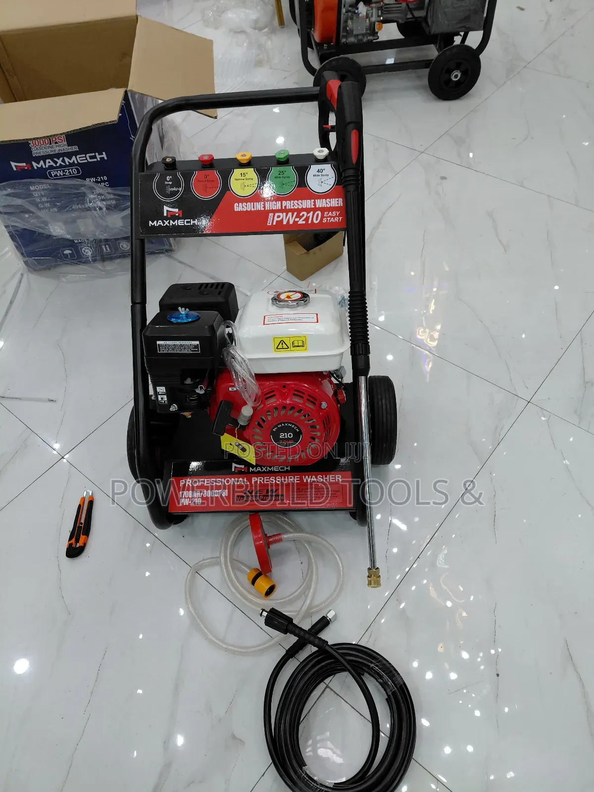 Portable Petrol Carwash 3000psi