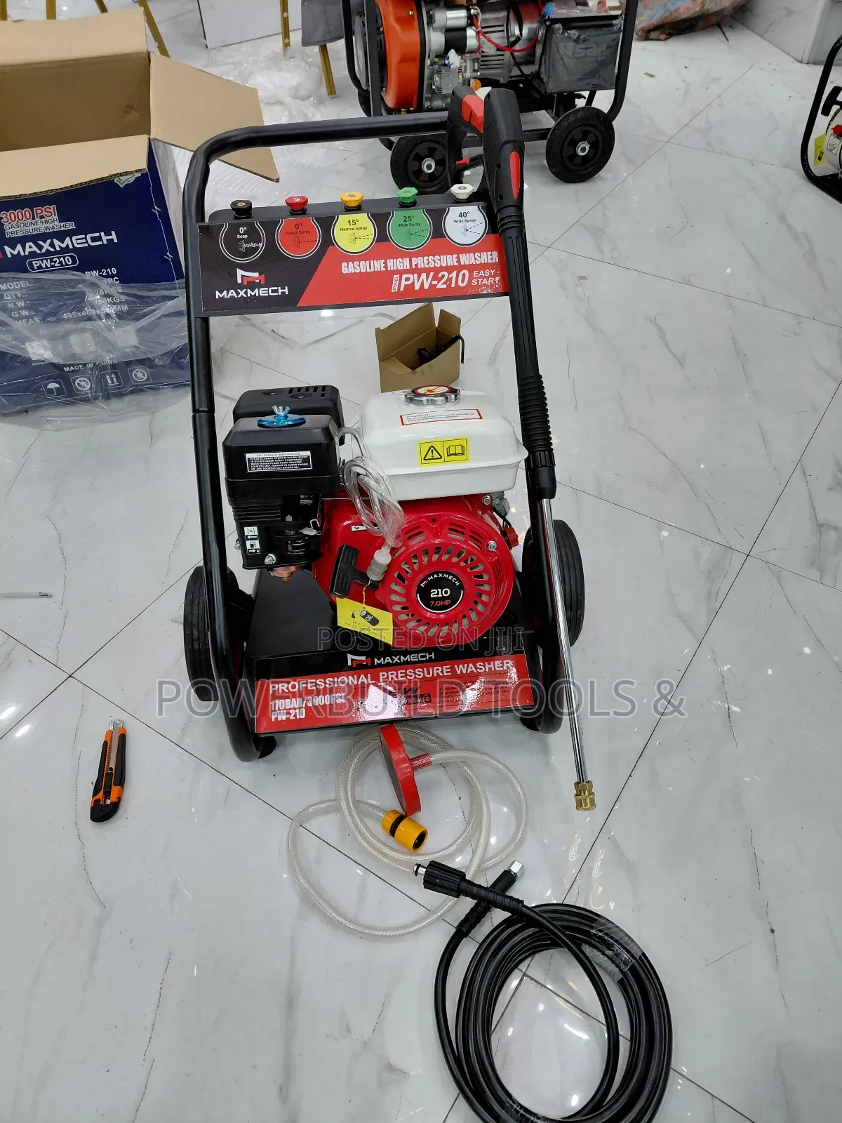 Portable Petrol Carwash 3000psi