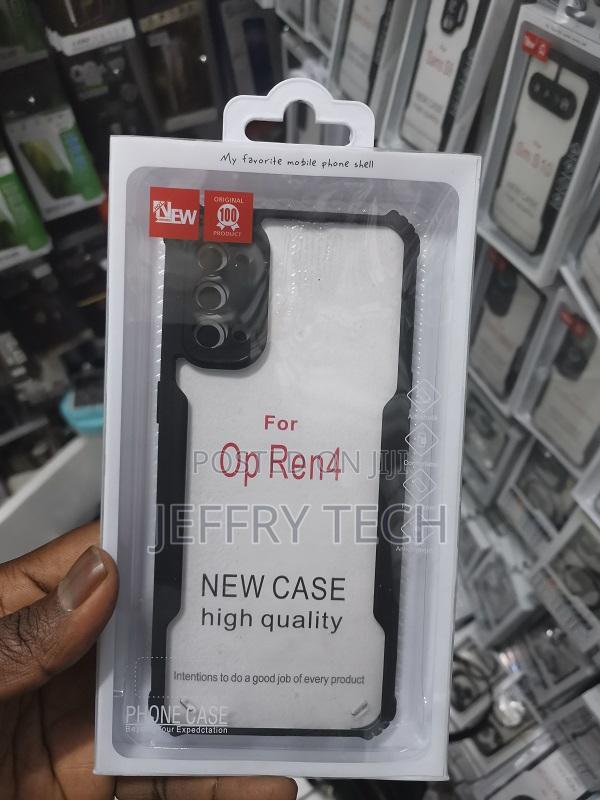 Oppo Reno 4 Back Cover Soft Case | Shock Proof Clear Protect