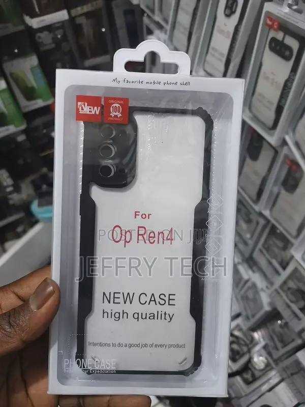 Oppo Reno 4 Back Cover Soft Case | Shock Proof Clear Protect