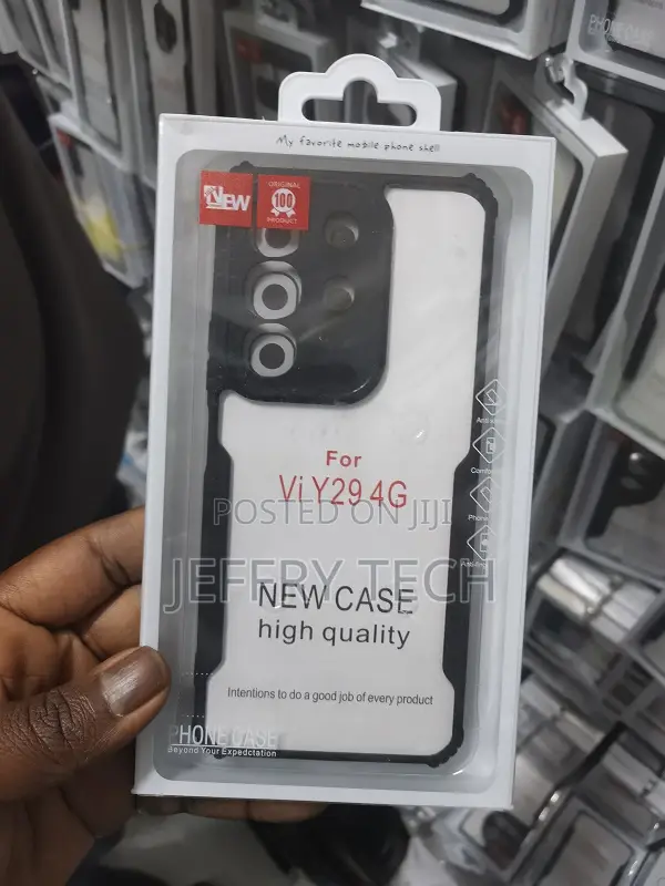 Vivo Y29 Back Cover / Vivo T4x Back Cover Shock Phone Case