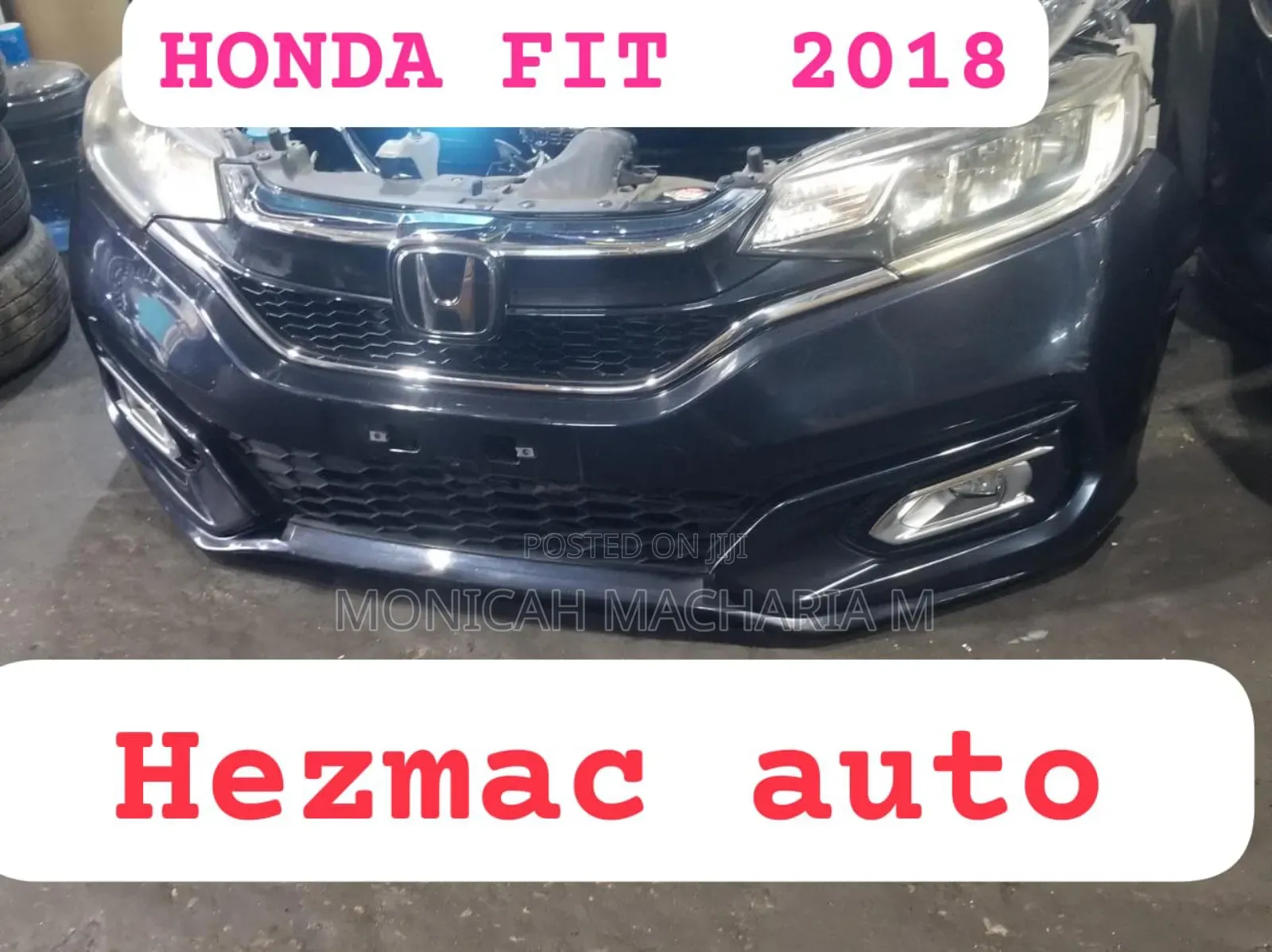 Honda Fit 2018 Nose Cut