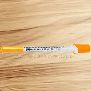 Quipsulin Insulin Syringe 0.5ml 30g (0.3mm X 8mm) (100s)