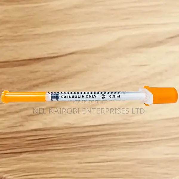 Quipsulin Insulin Syringe 0.5ml 30g (0.3mm X 8mm) (100s)