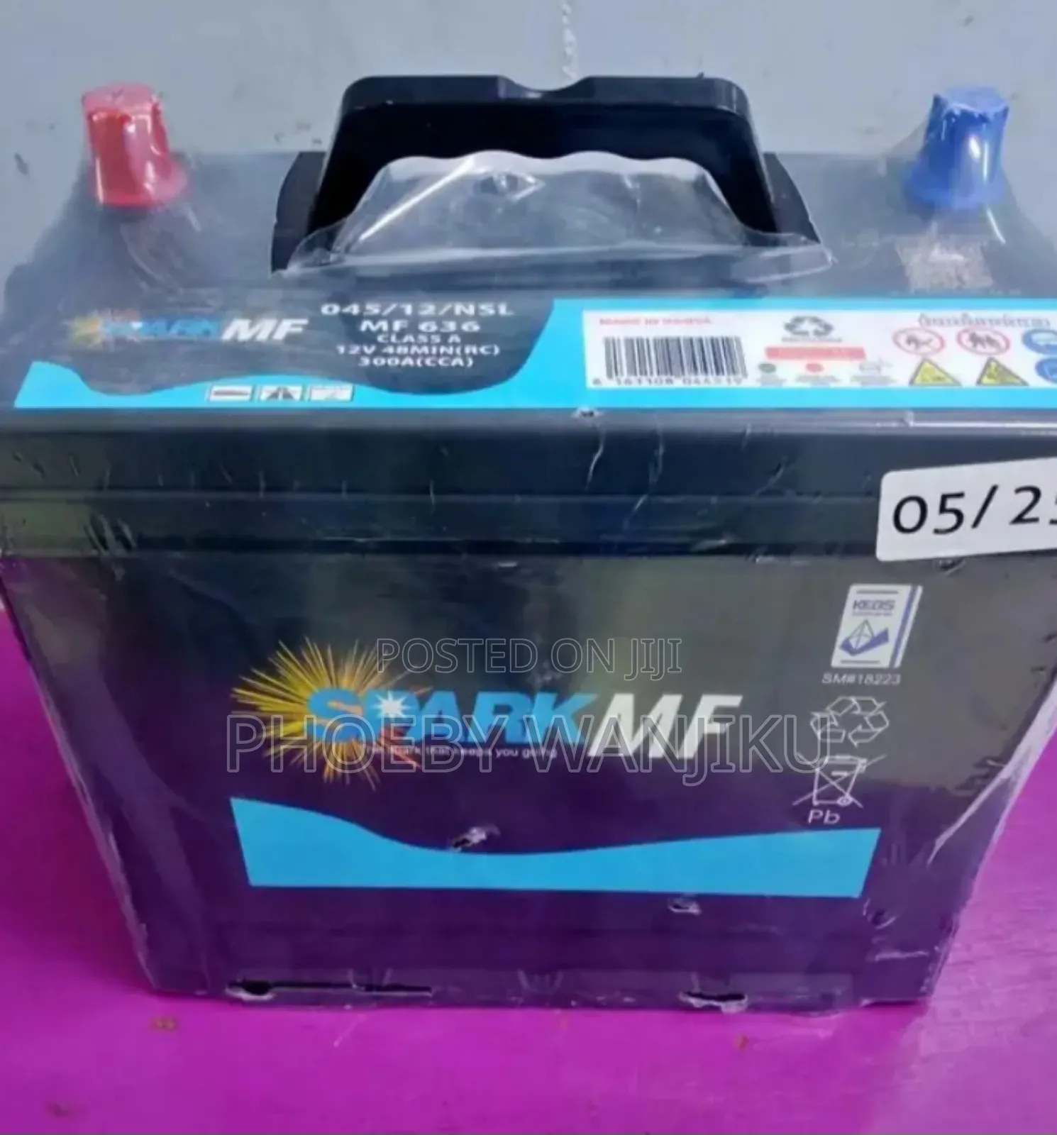 Ns40bspark Car Battery