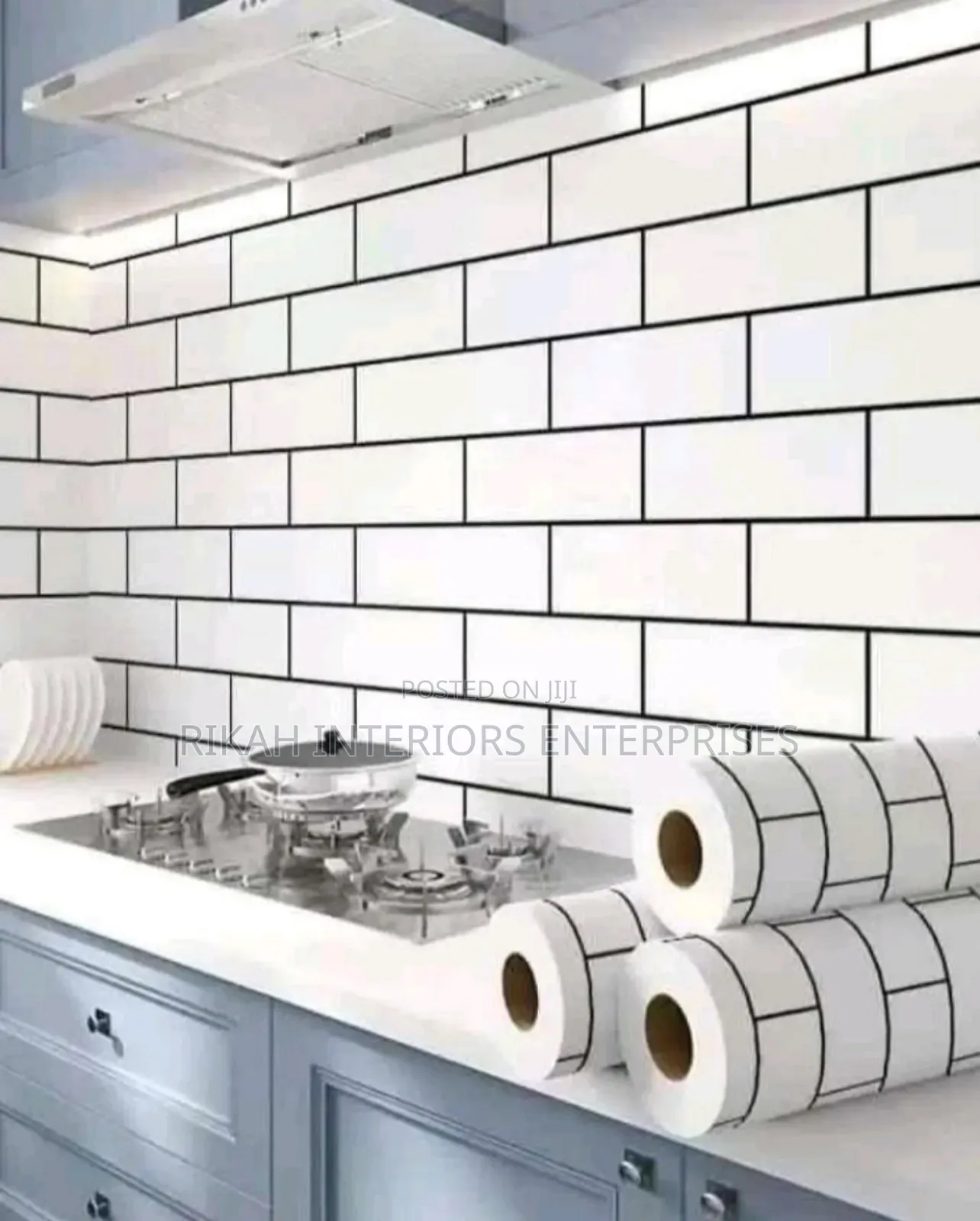 White Brick Contact Papers