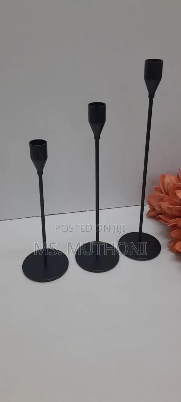 3pcs Decorative Candle Holder 
