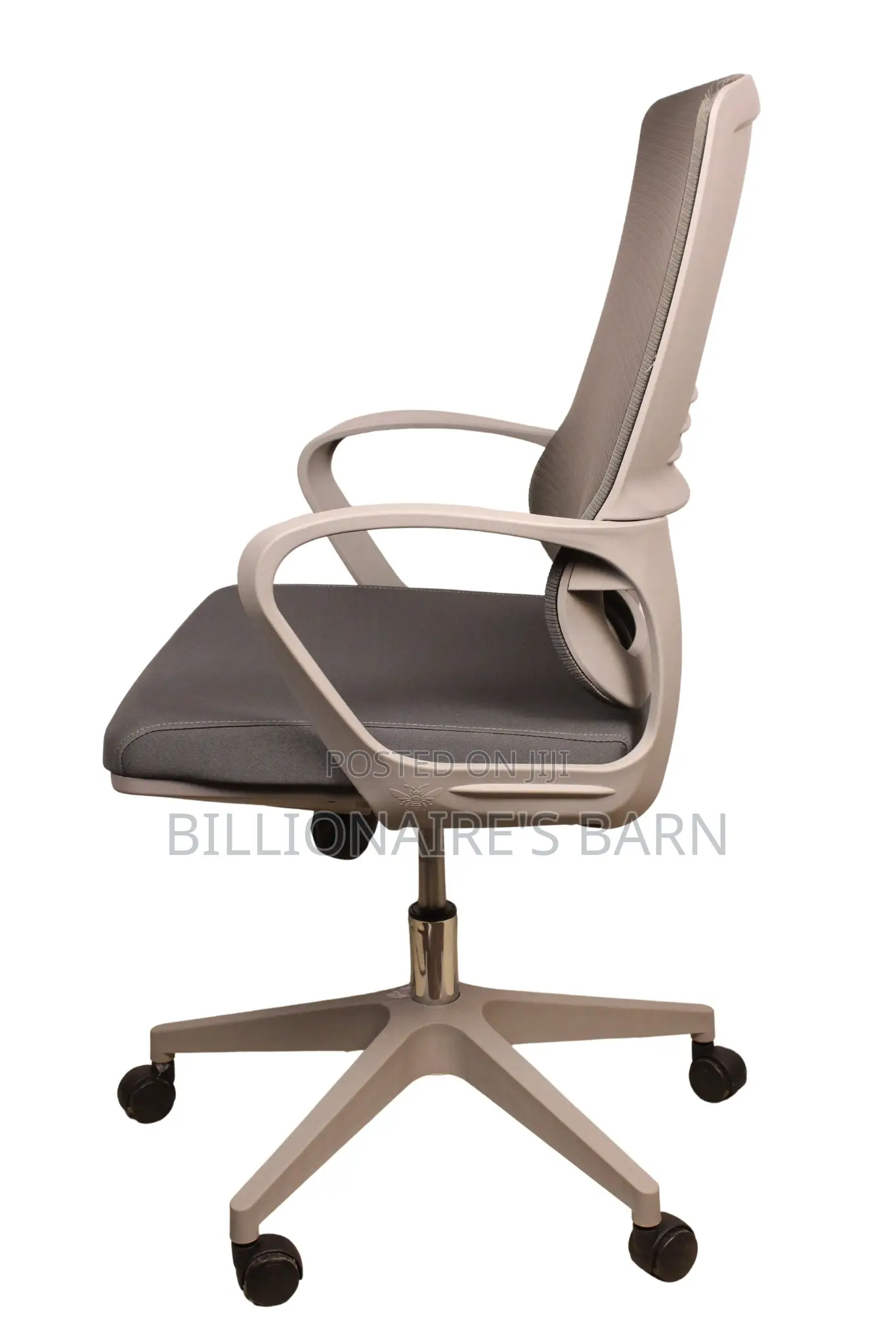 Office Chair Smooth-Glide Casters White