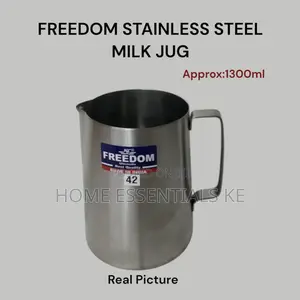 Freedom Stainless Steel Milk Jug 42oz (1300ml)