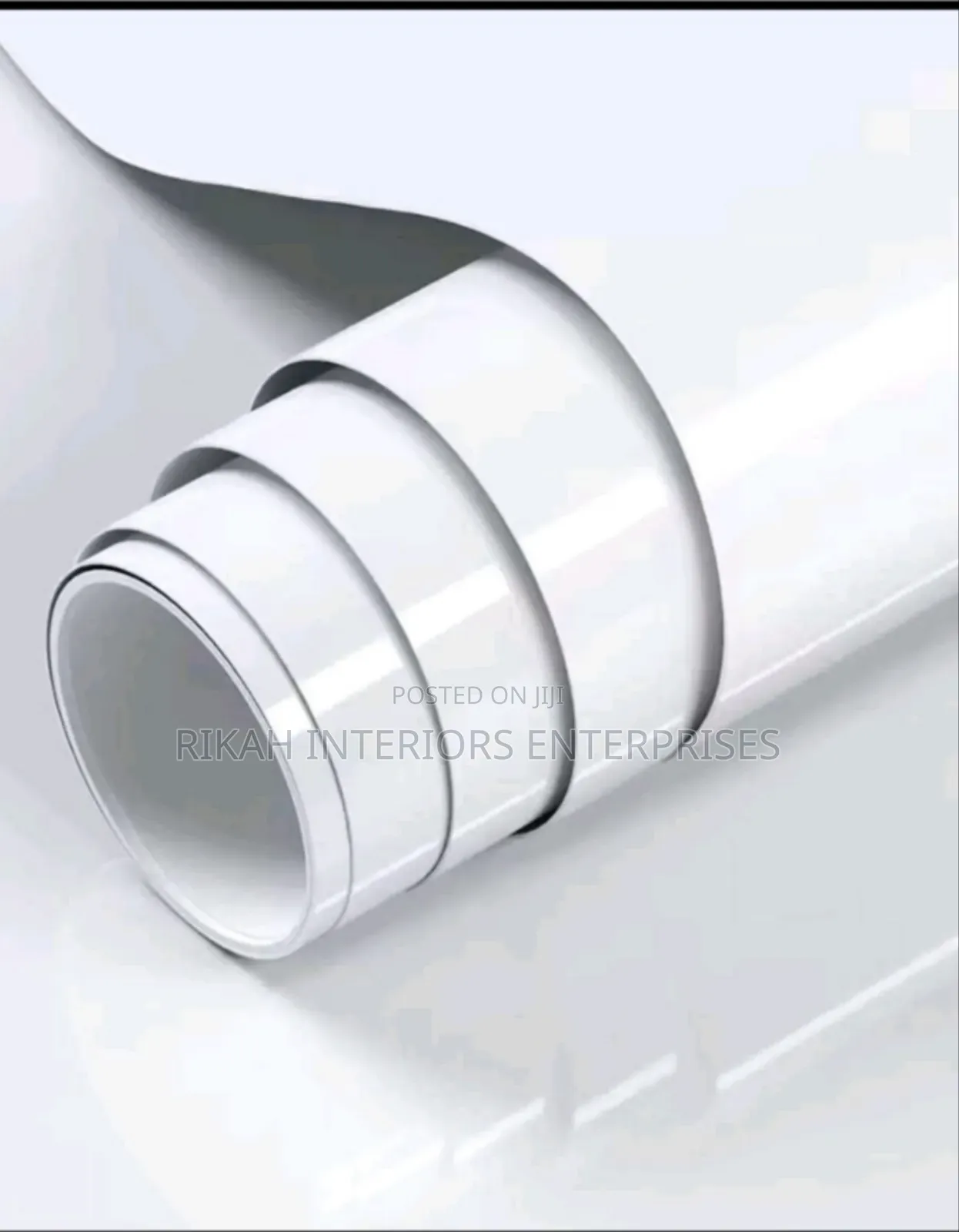 Shinny Glossy White Contact Papers