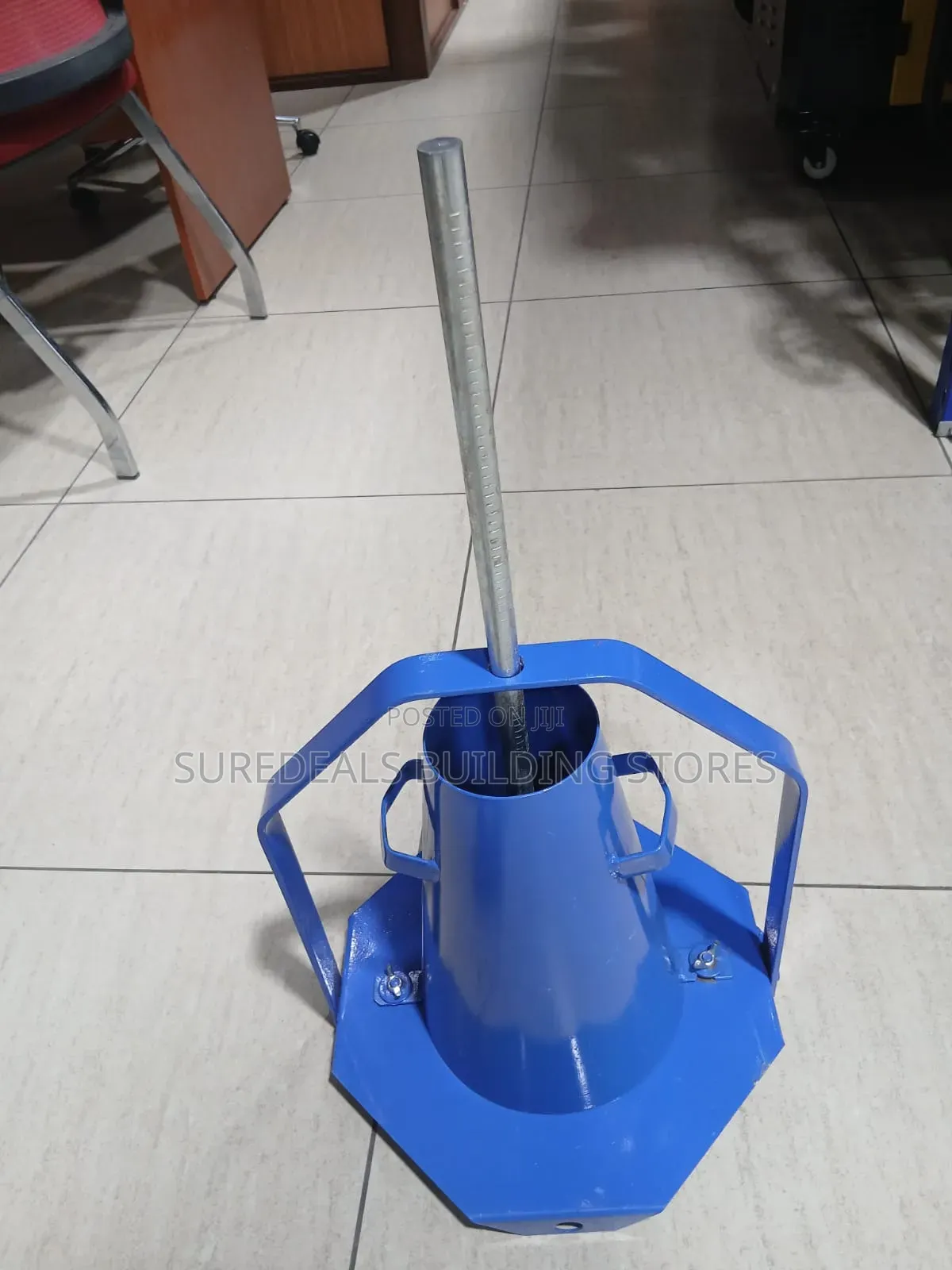 Concrete Slump Cone Test.