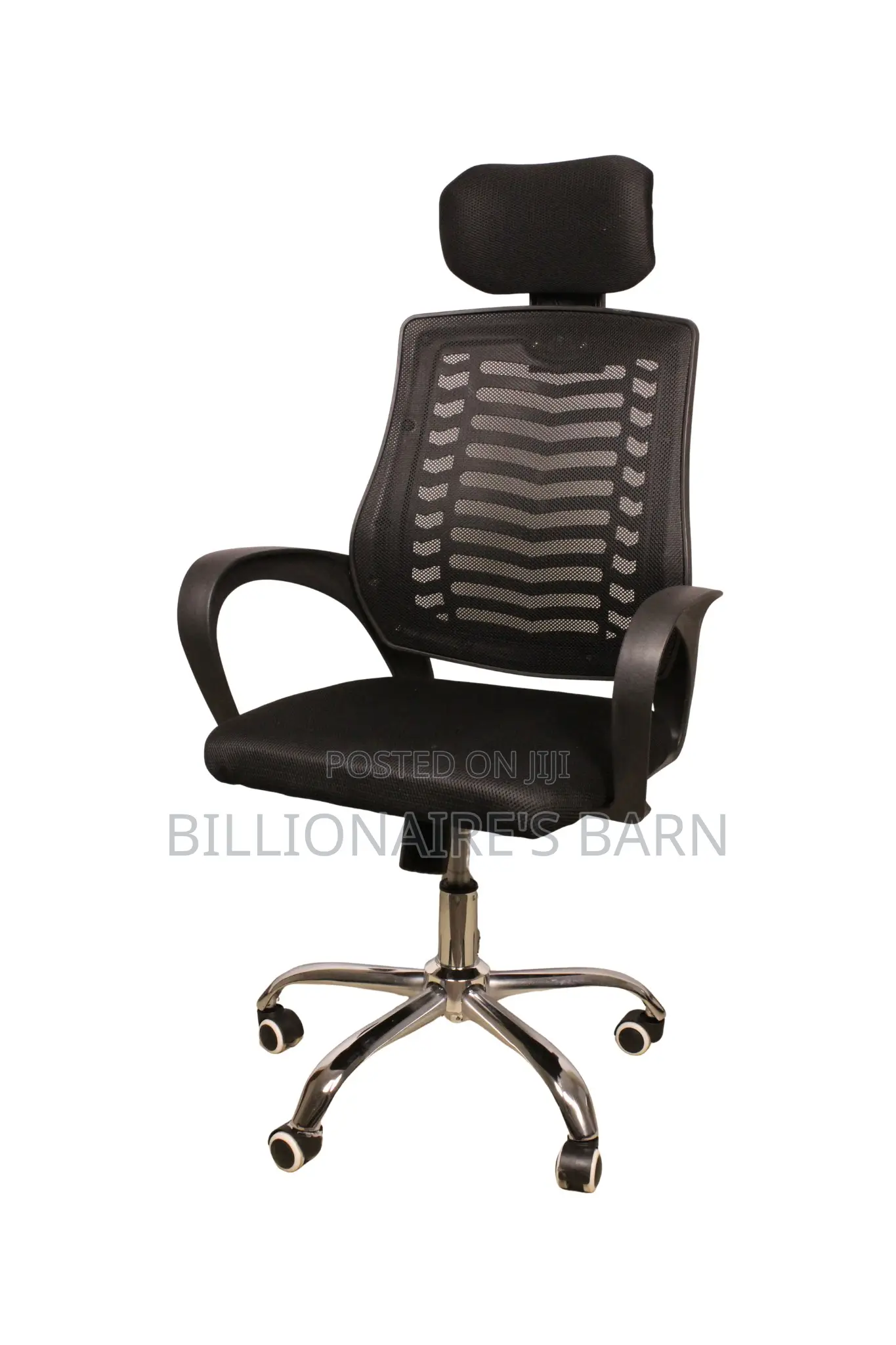 Baltmore Black Mesh Swivel Secretarial Task Chair