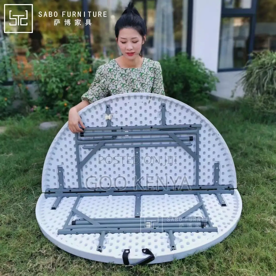 Home Tables ; Banquet Folding Plastic Round Table