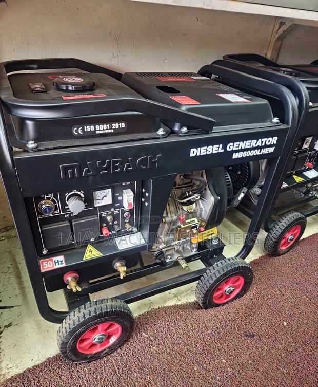 Maybach Mb6000lhew Diesel Generator 6.5kva - main view