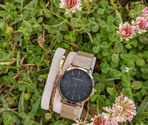 Hannah Martin Watch Waterproof Women Watch With Bracelet