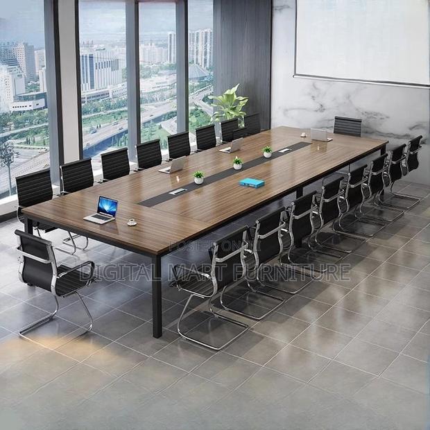 Office Table: Smart Conference Room Table - main view