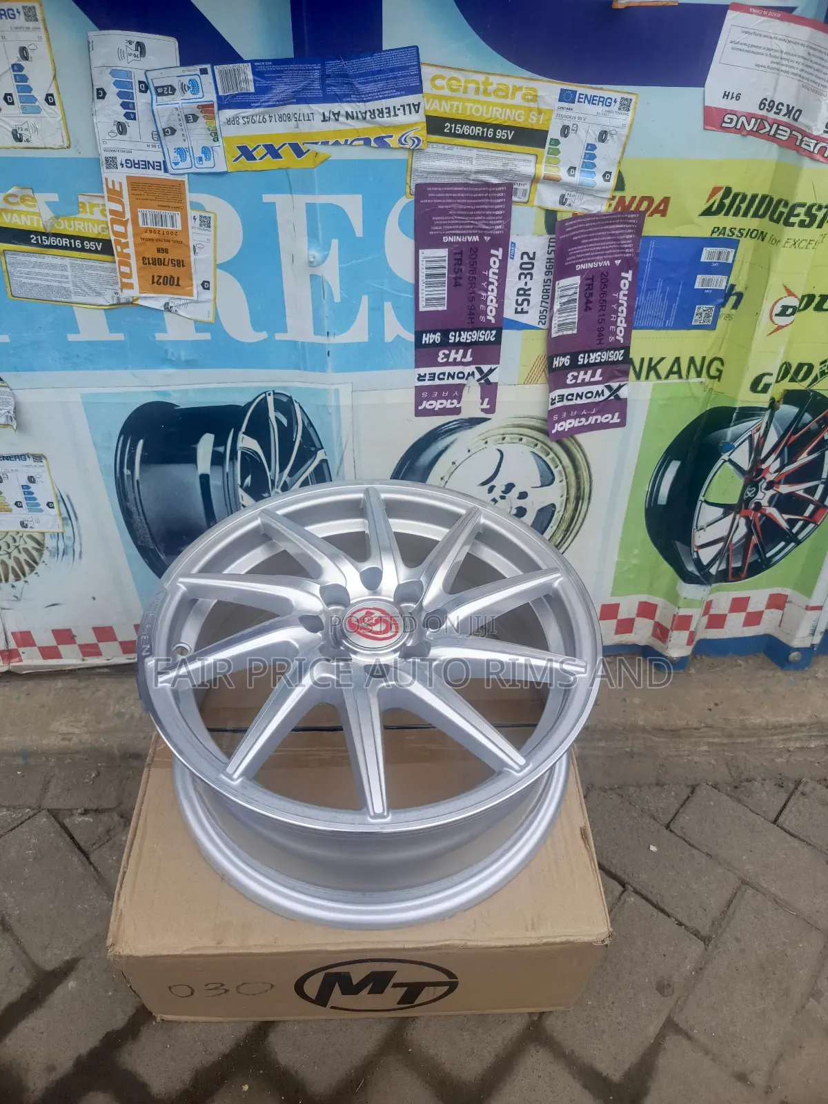 Size 15/4/100 Silver Sports Rims