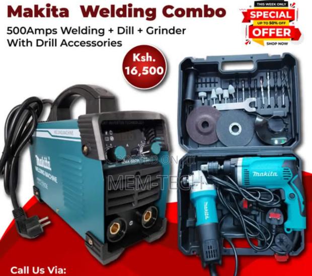 Makita Welding Combo/Makita Grinder+Makita Drill+Grinder