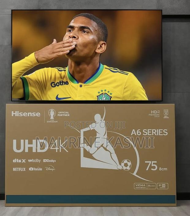 Hisense 75′′ Uhd Smart Frameless Tv – (2025 Mod - thumbnail 2
