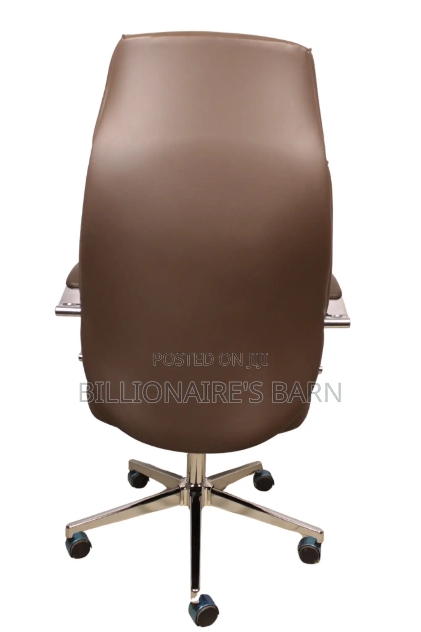 Office Chairs; Leather Executive Office Chair in Brown Gty