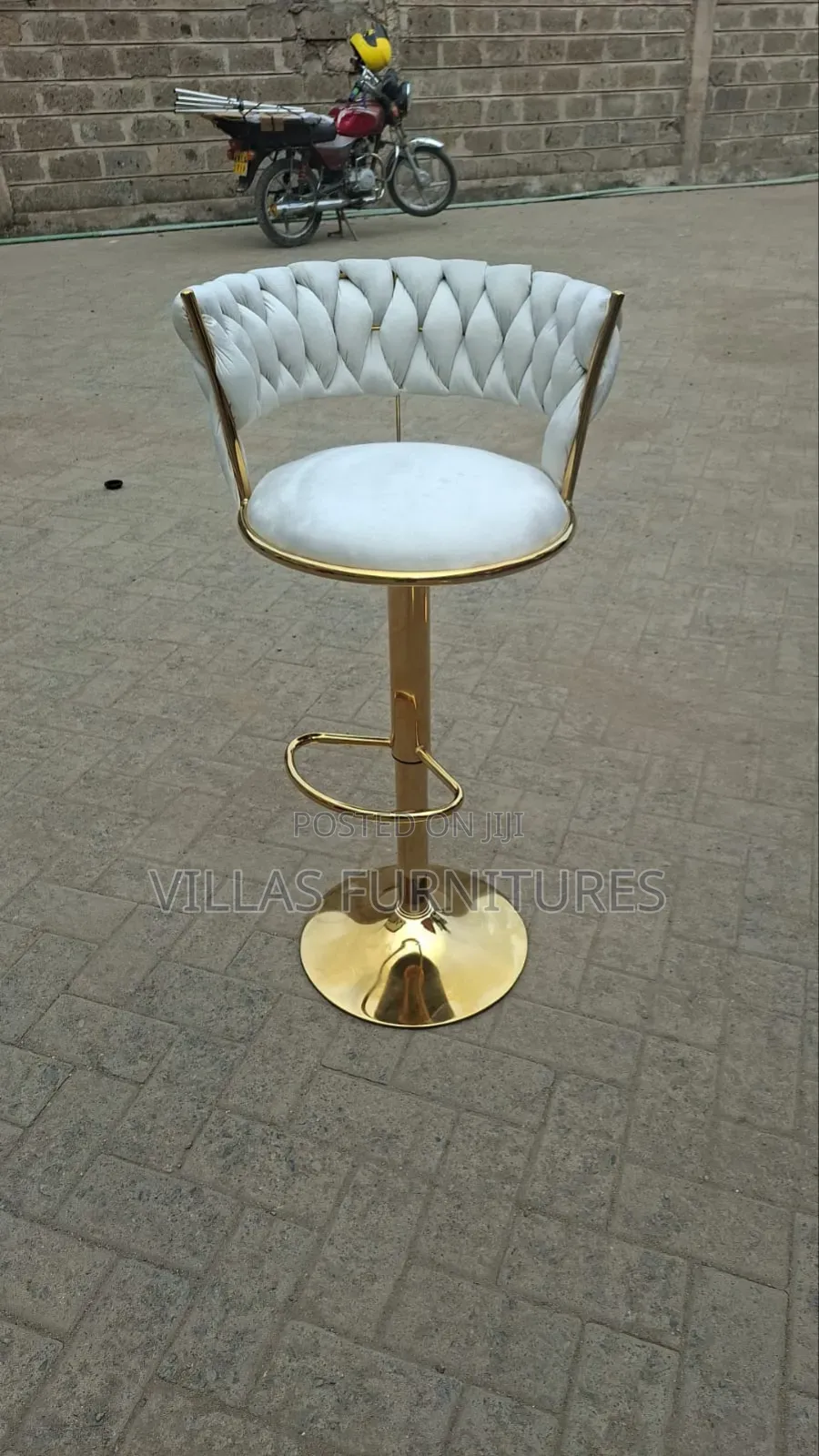 Adjustable Height Imported Bar Stool