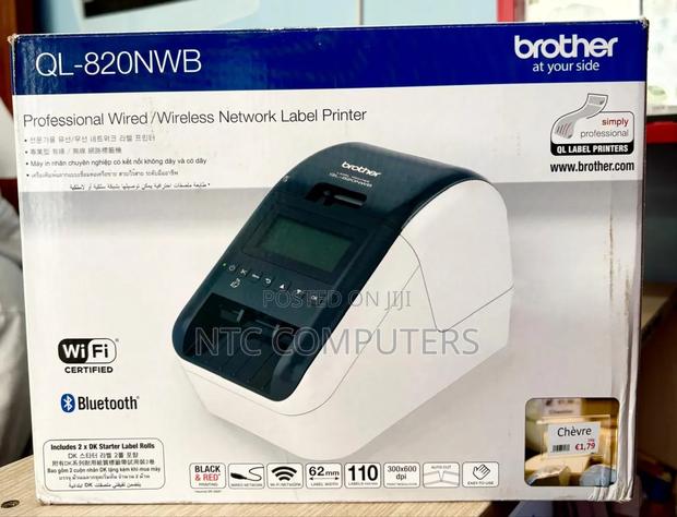 Brother Ql-820nwb Label Printer - main view