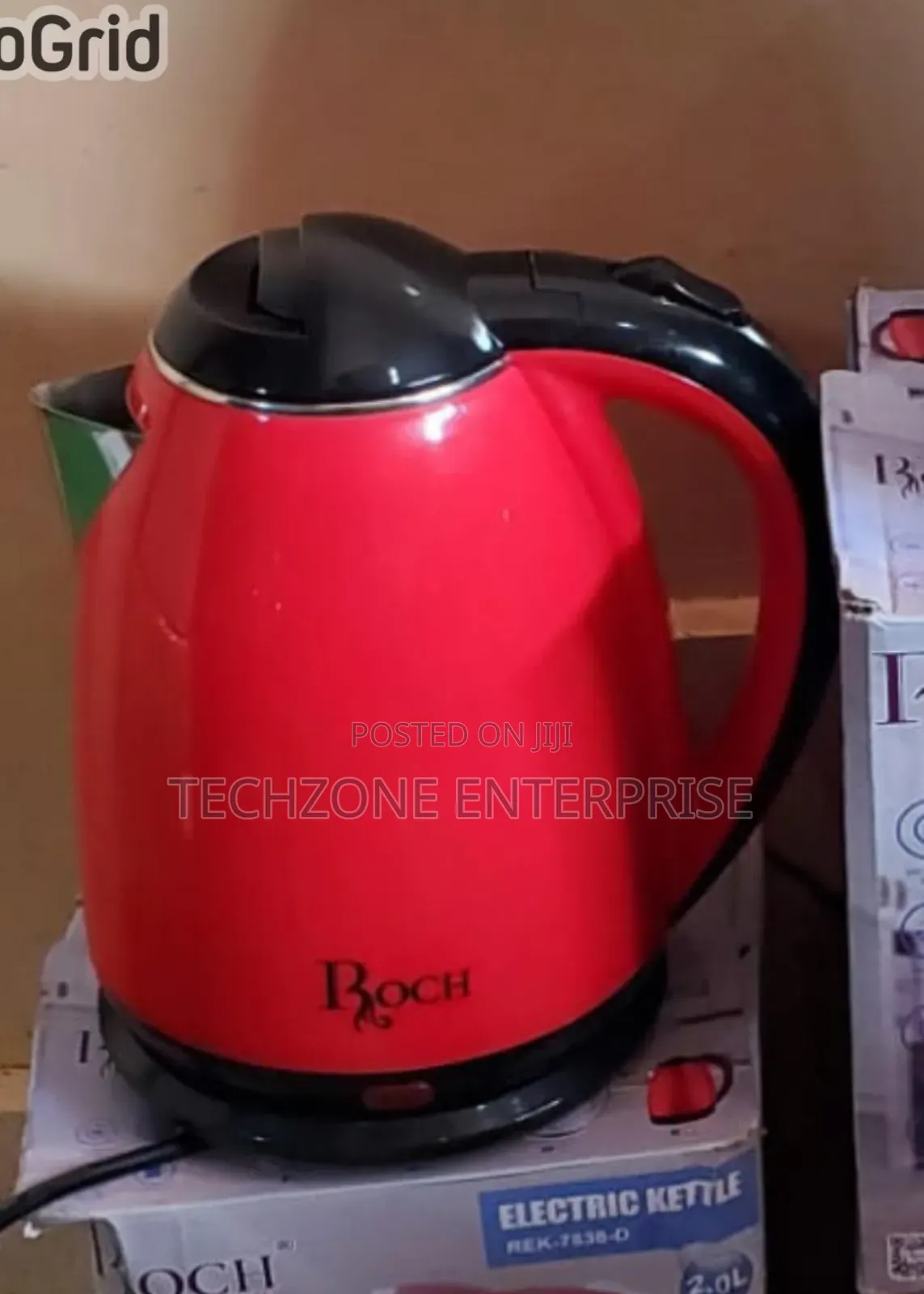 Roch Rek-7838-D 2l Cordless Plastic Electric Kettle