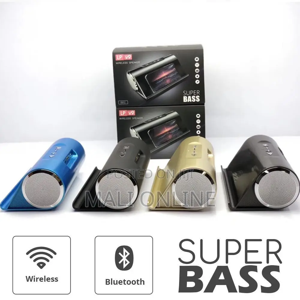 Lp V9a Wireless Bluetooth Speaker With Super Bass