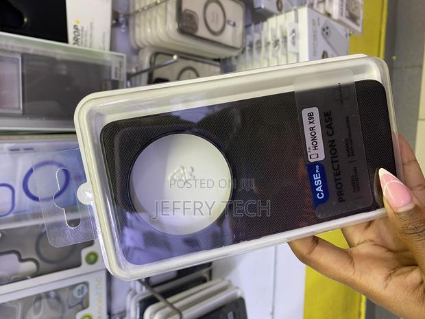 Giftkart Case for Honor X9b Fabric Texture Case Tpu - thumbnail 2