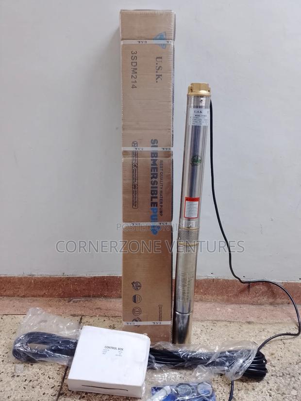 Usk Slim Submersible Pump / 0.5hp Submersible Water Pump