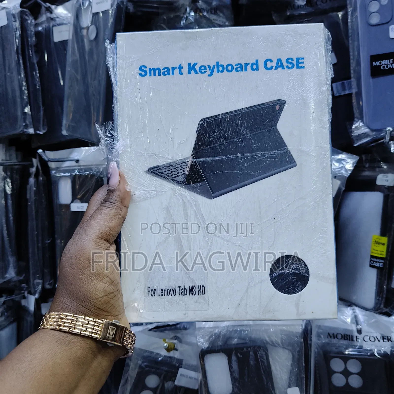 Lenovo M8 Hd Smart Keyboard Flip Case