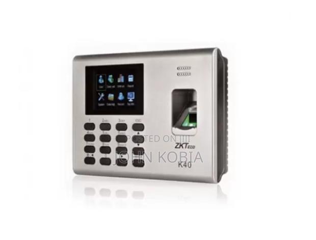 Zkteco K40 Biometric Time Attendance Terminal - thumbnail 2