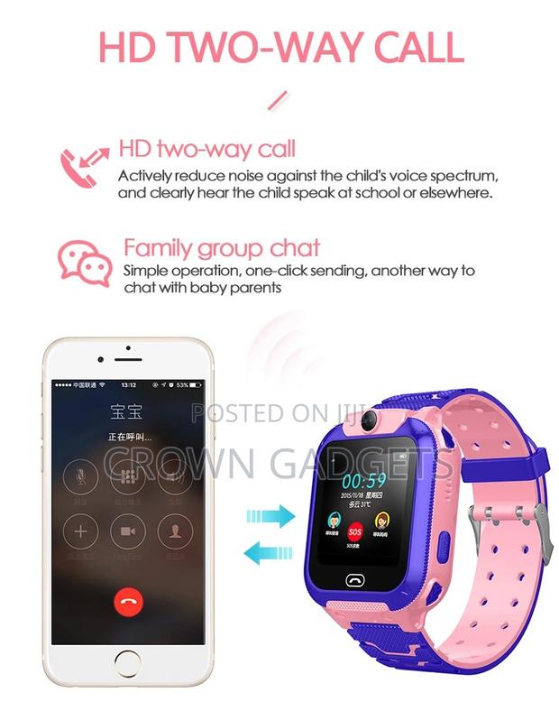 Q12 Kids 2g Smartwatch With Call LBS Tracker - main view