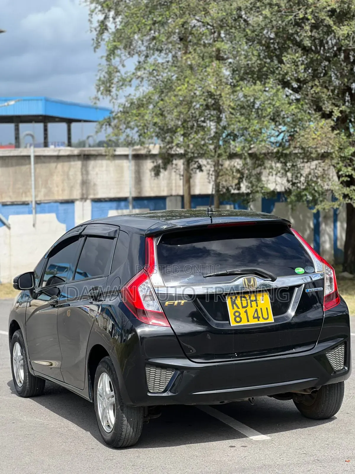 Honda Fit 2015 Black