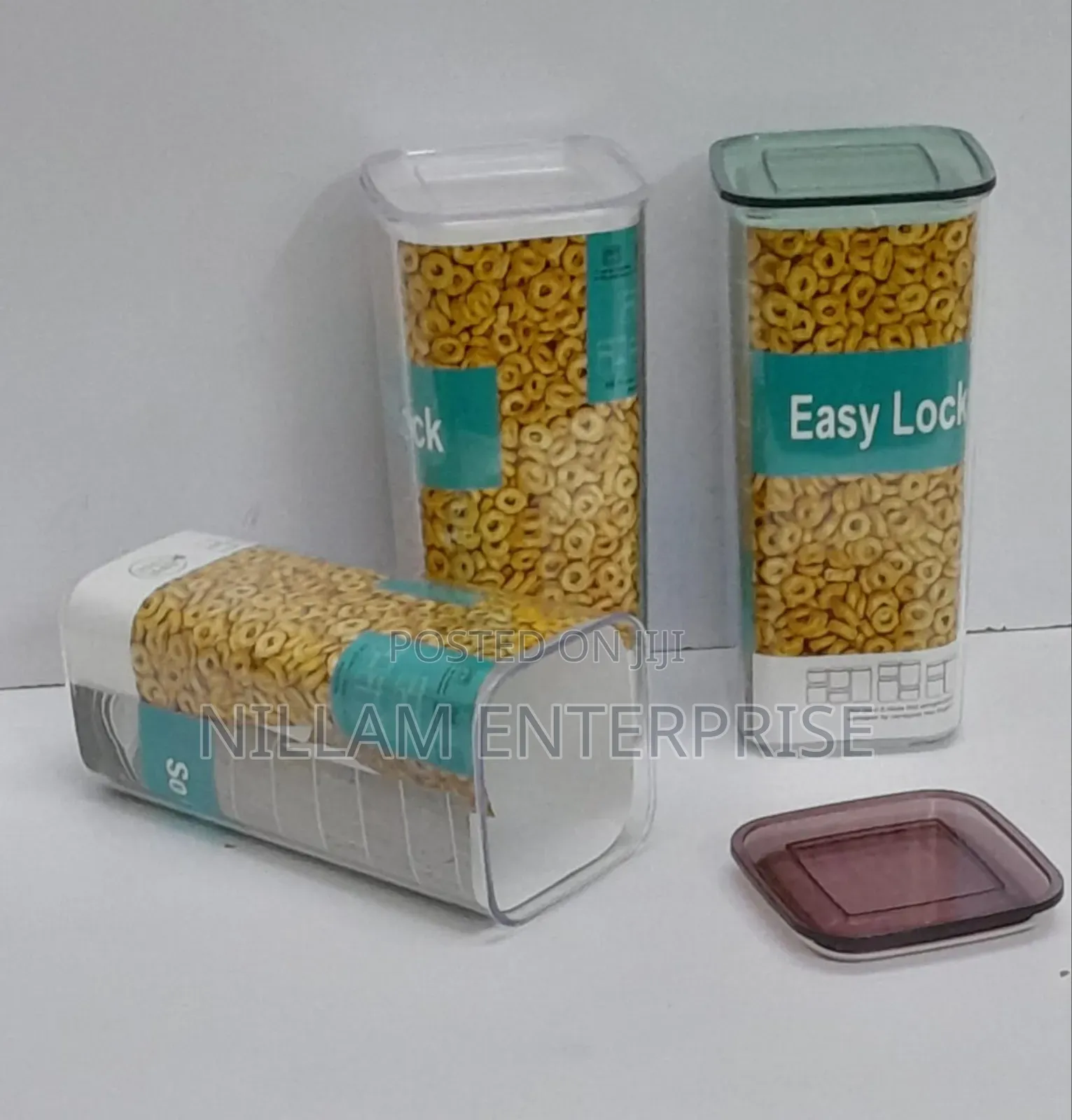 Easy Lock Airtight Acrylic Storage Containers 3100ml