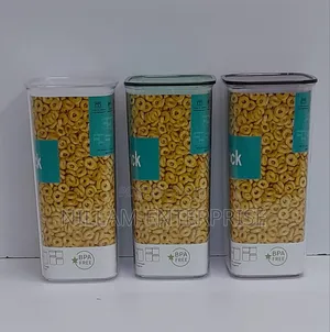 Easy Lock Airtight Acrylic Storage Containers 3100ml