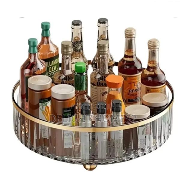 Rotating Turntable Organizer_ele