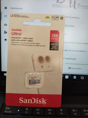 Sandisk 256gb Ultra Microsdxc Uhs-I Memory Card