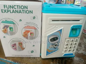 Kids Saving Bank With Finger Print Sensor