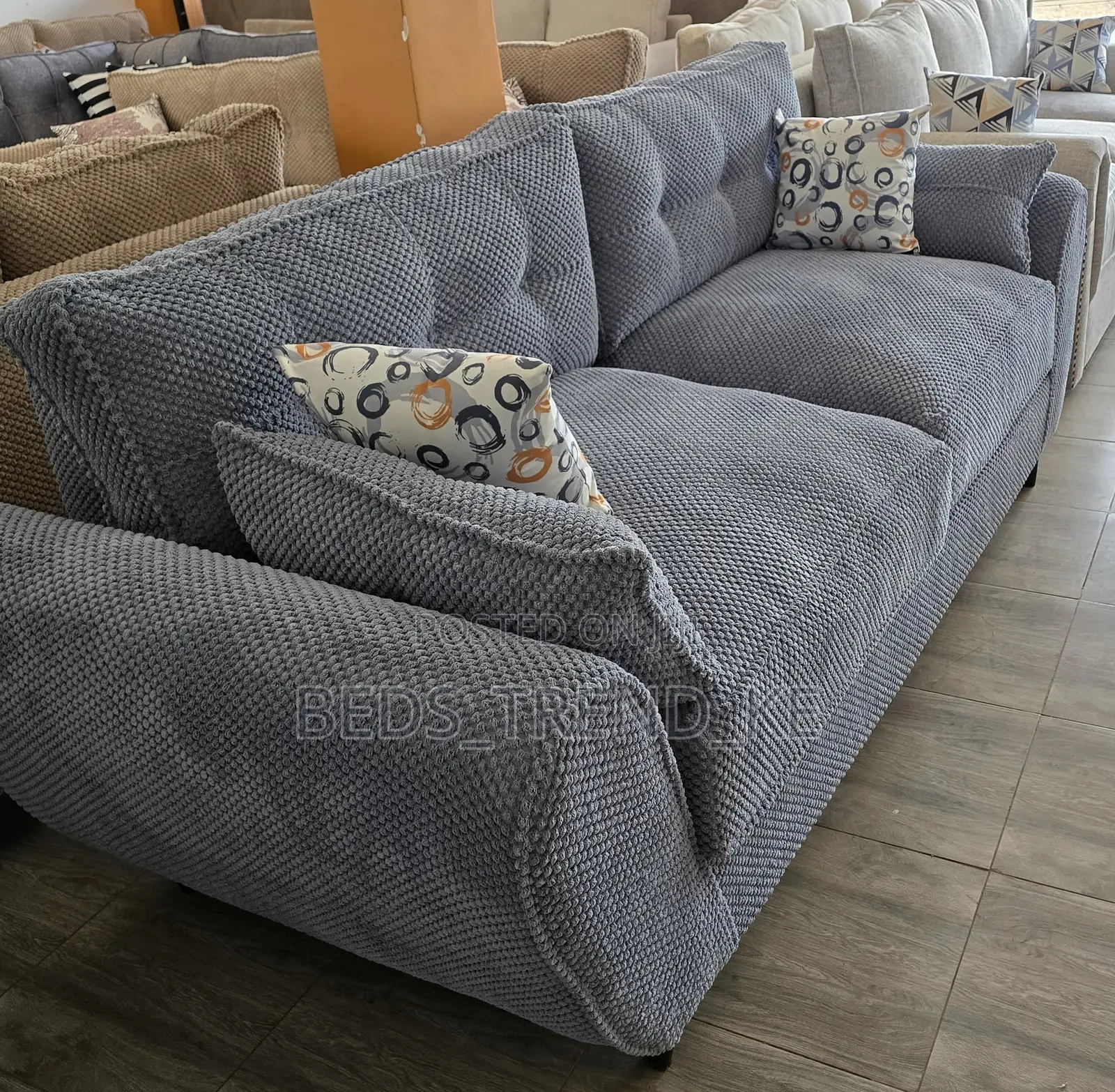 3 Seater Butterfly Sofa Set