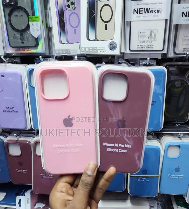 iPhone 16 Pro Max Silicone Case, Slim All Round Protection - main view