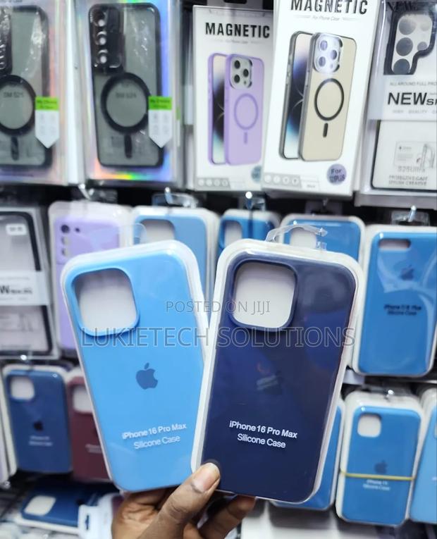 iPhone 16 Pro Max Silicone Case, Slim All Round Protection - thumbnail 2