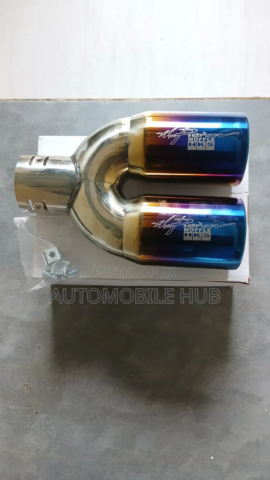 Twin Muffler Tip- Double Exhaust Tips