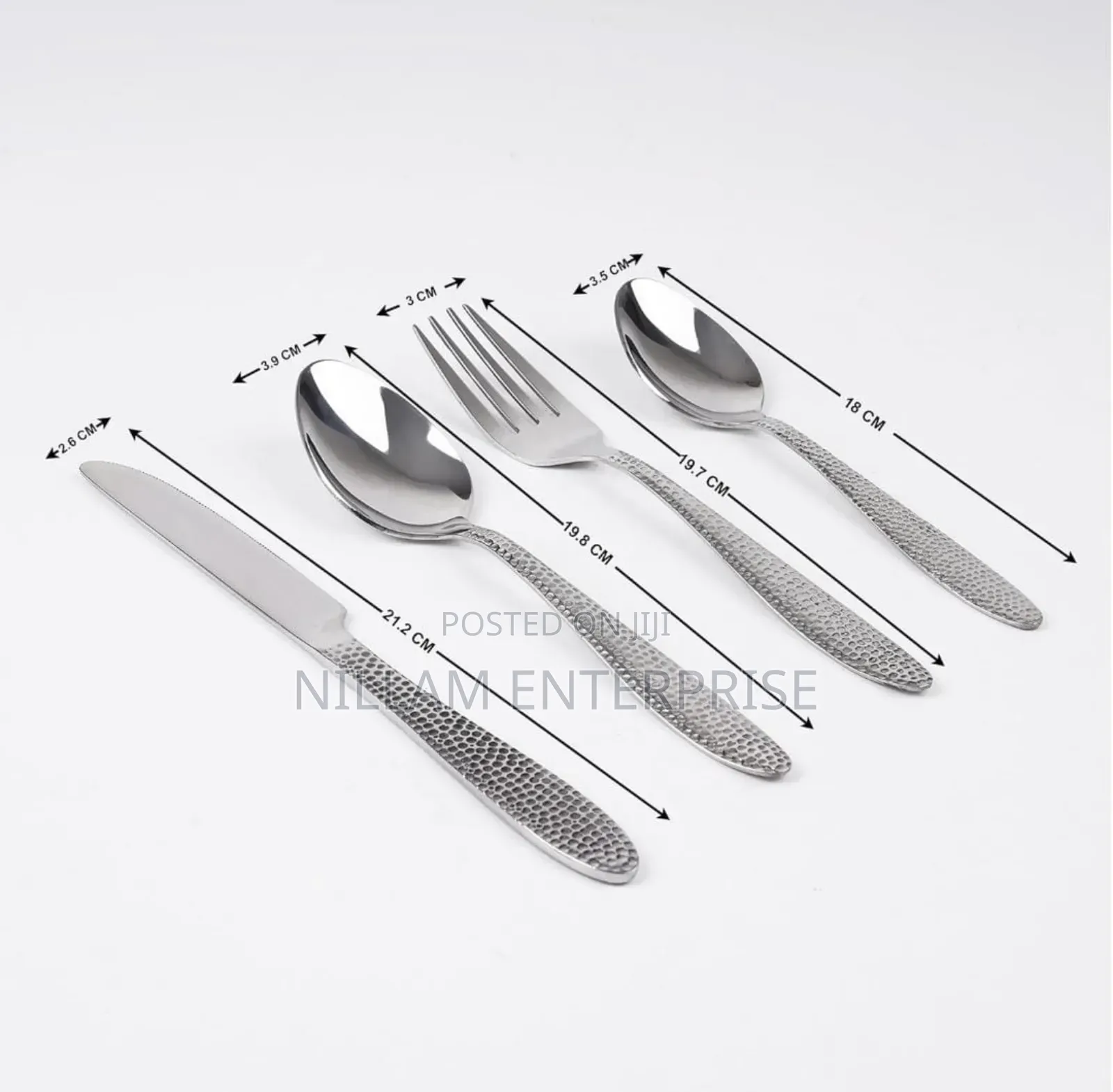 25 PCS Dining Glister Astrid Cutlery Set With Stand